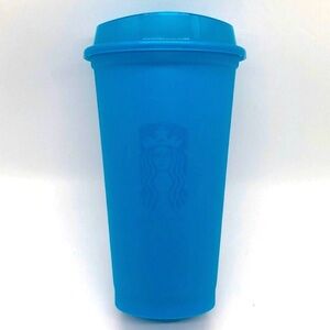 Starbucks Blue Travel Tumbler With Lid